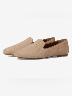 Birdies Starling Suede Women’s Slip-On Loafer in Latte size 7.5